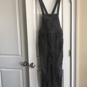 Free People Faded Black Overalls, Sz 26